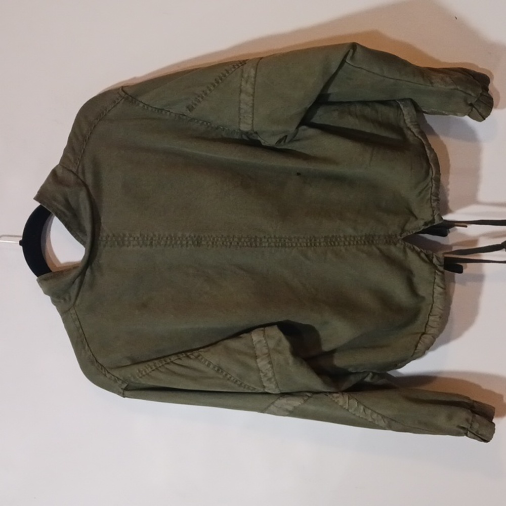 Young Fabulous and Broke Army Green Bomber Jacket sz S - Picture 8 of 14